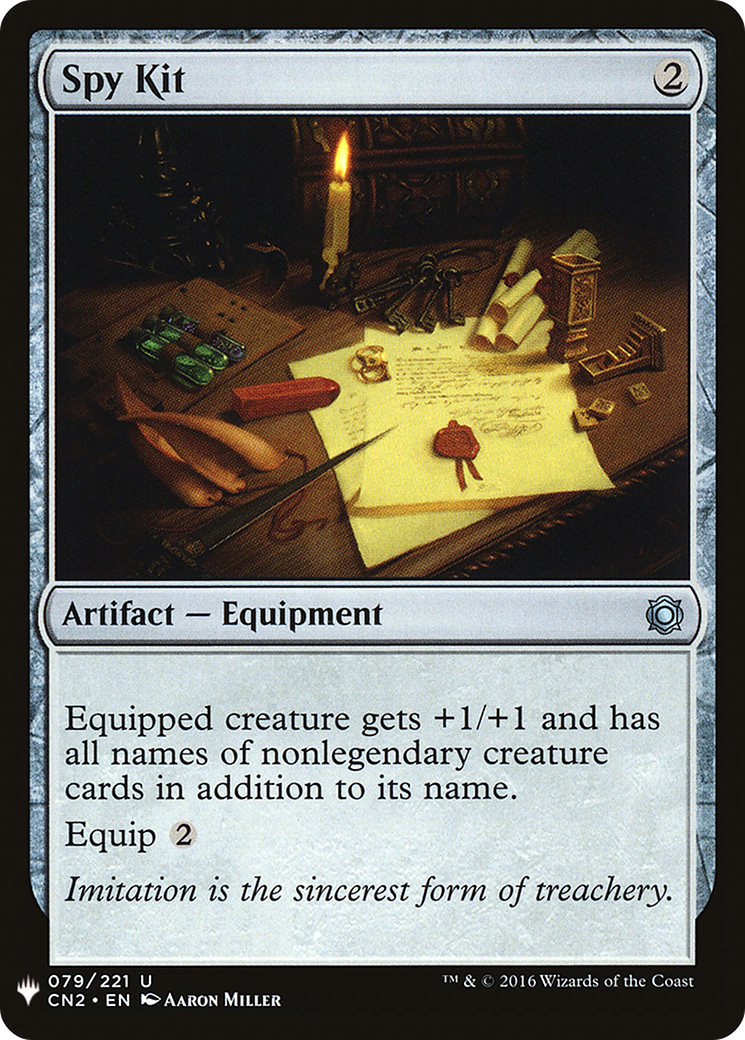 Spy Kit (LIST-CN2-79)  - The List