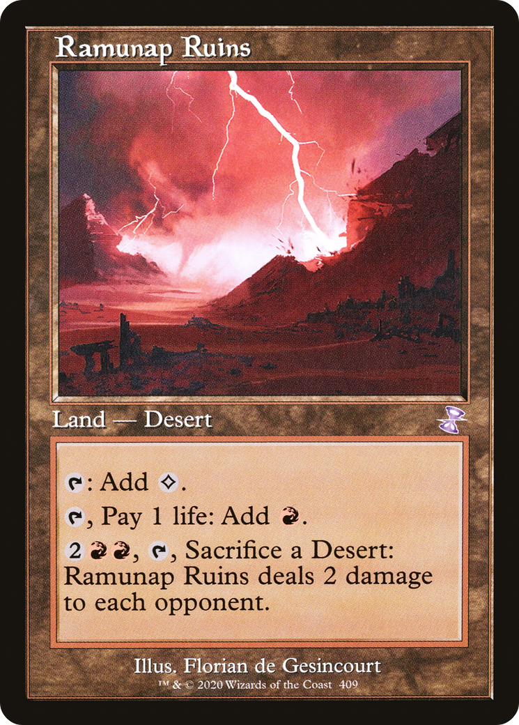 Ramunap Ruins (TSR-409)  Foil - Time Spiral Remastered