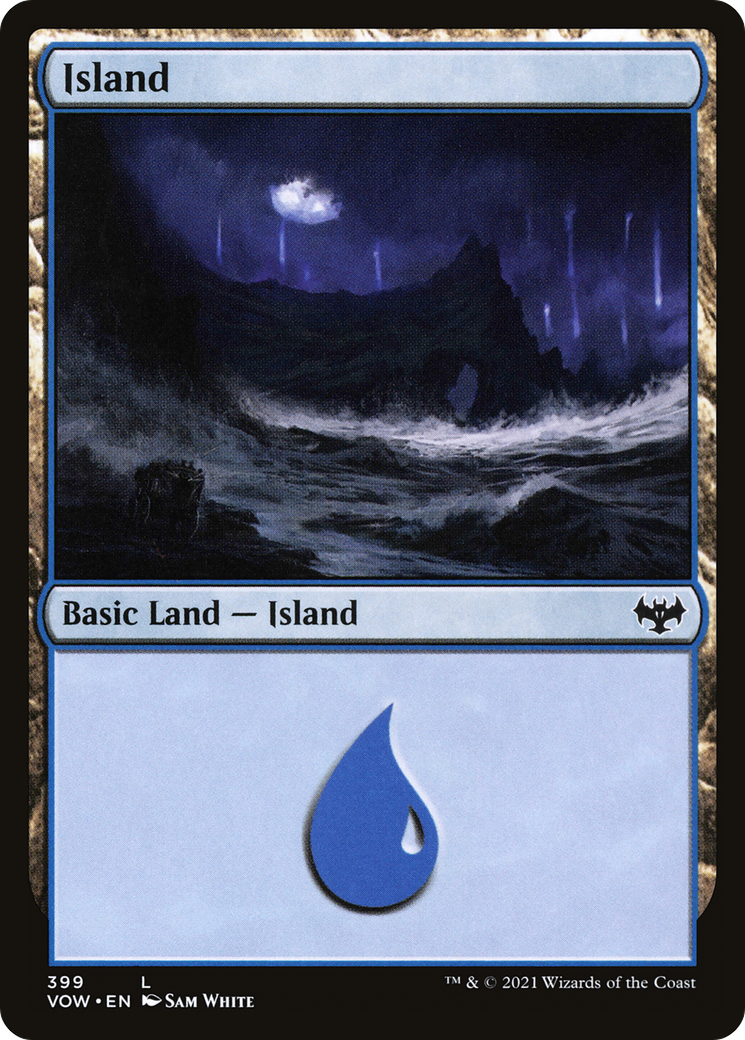 Island (399) (VOW-399)  - Innistrad: Crimson Vow