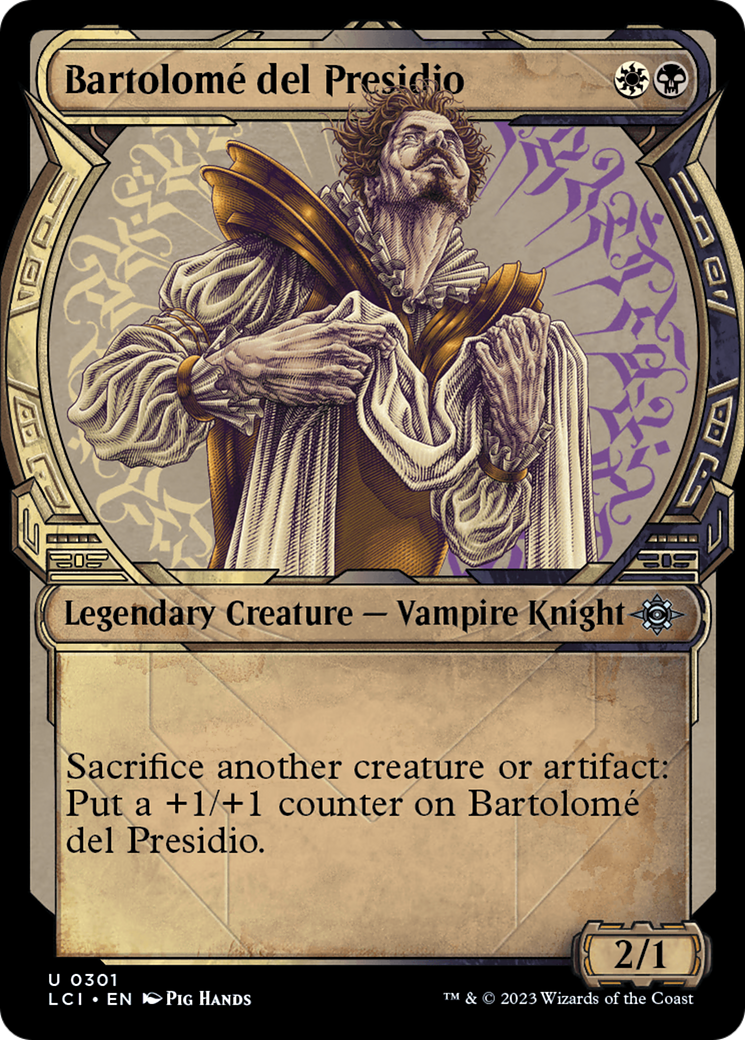 Bartolome del Presidio (Showcase) (LCI-301)  Foil - The Lost Caverns of Ixalan: (Showcase)