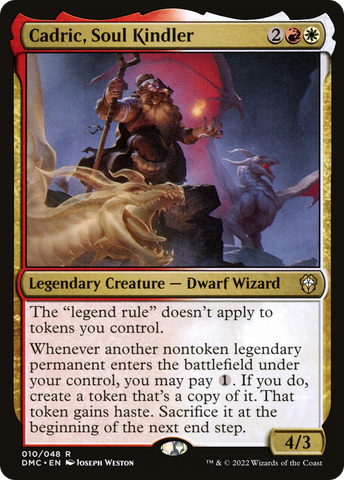 Cadric, Soul Kindler (DMC-010)  - Dominaria United Commander