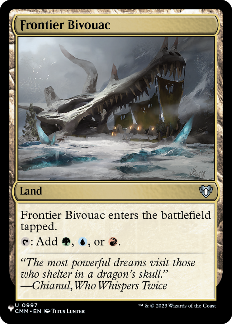 Frontier Bivouac (LIST-CMM-997)  - The List