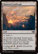 Shattered Landscape (TDC-390) - Commander: Tarkir: Dragonstorm