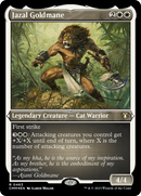 Jazal Goldmane (CMM-463)  Etched Foil - Commander Masters