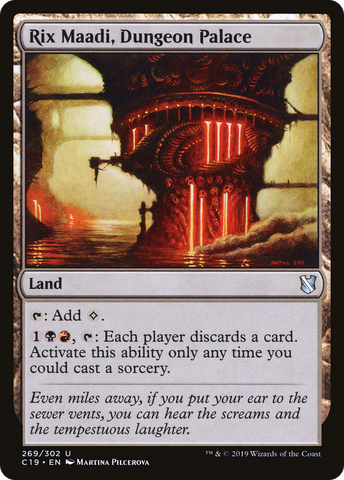 Rix Maadi, Dungeon Palace (C19-269)  - Commander 2019