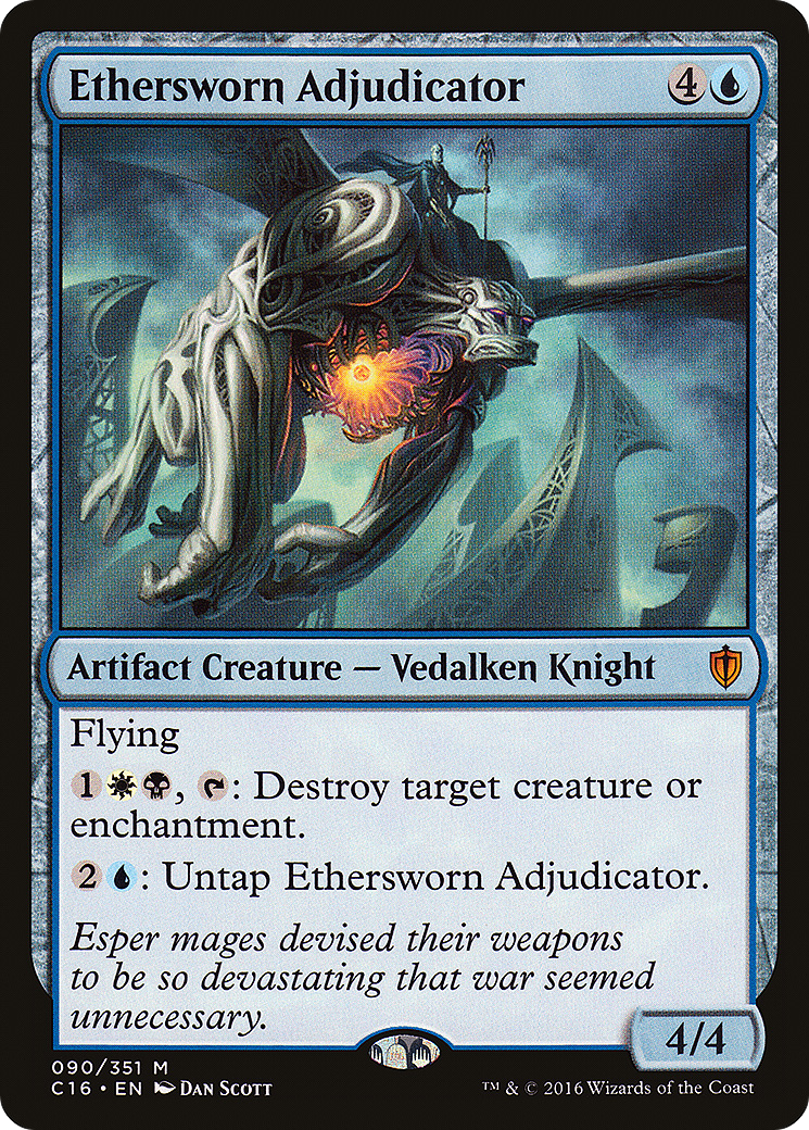 Ethersworn Adjudicator (C16-090)  - Commander 2016