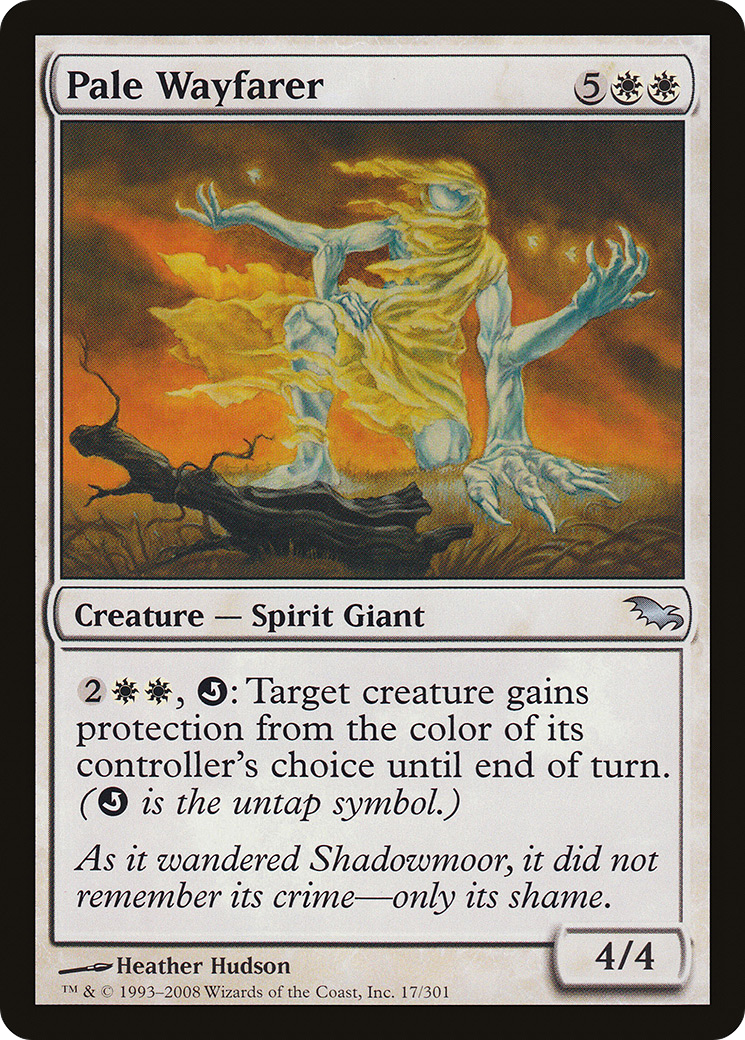 Pale Wayfarer (SHM-017) - Shadowmoor