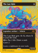 The Last Ride (Borderless) (First-Place Foil) (DFT-525)  Foil - Aetherdrift
