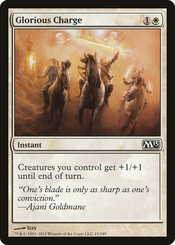 Glorious Charge (M13-015)  Foil - Magic 2013