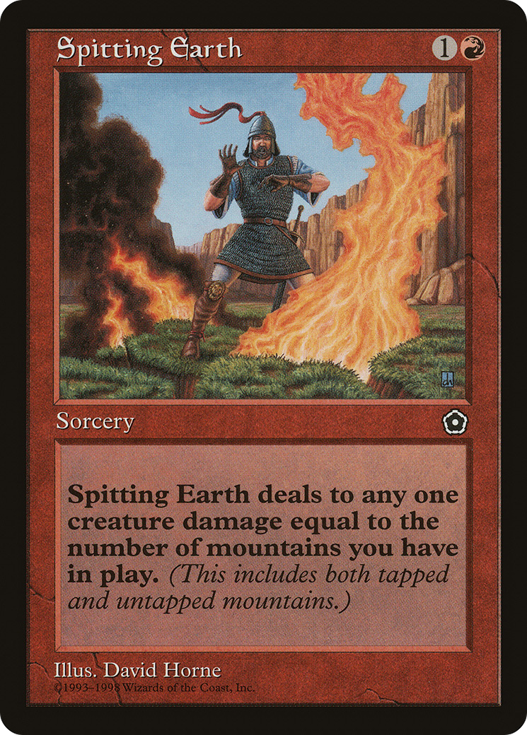 Spitting Earth (P02-116)  - Portal Second Age