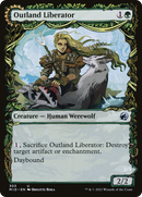 Outland Liberator (Showcase) (MID-303)  - Innistrad: Midnight Hunt: (Showcase, Double Faced Transform)