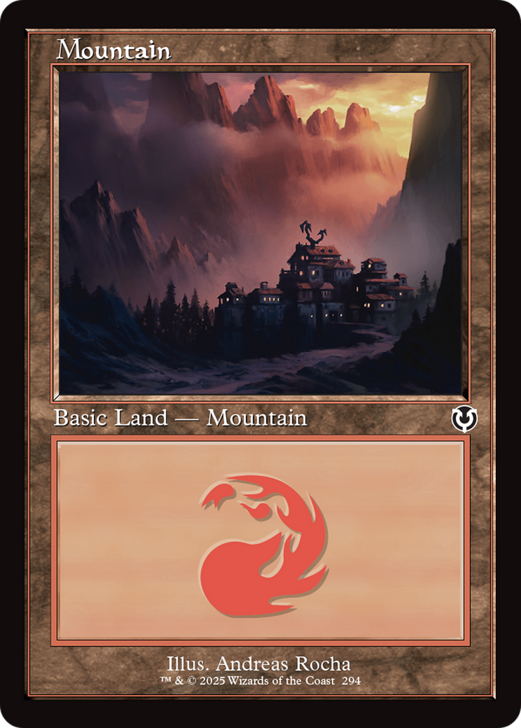 Mountain (294) (Retro Frame) (INR-294)  - Innistrad Remastered