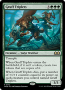 Gruff Triplets (WOE-172)  Foil - Wilds of Eldraine