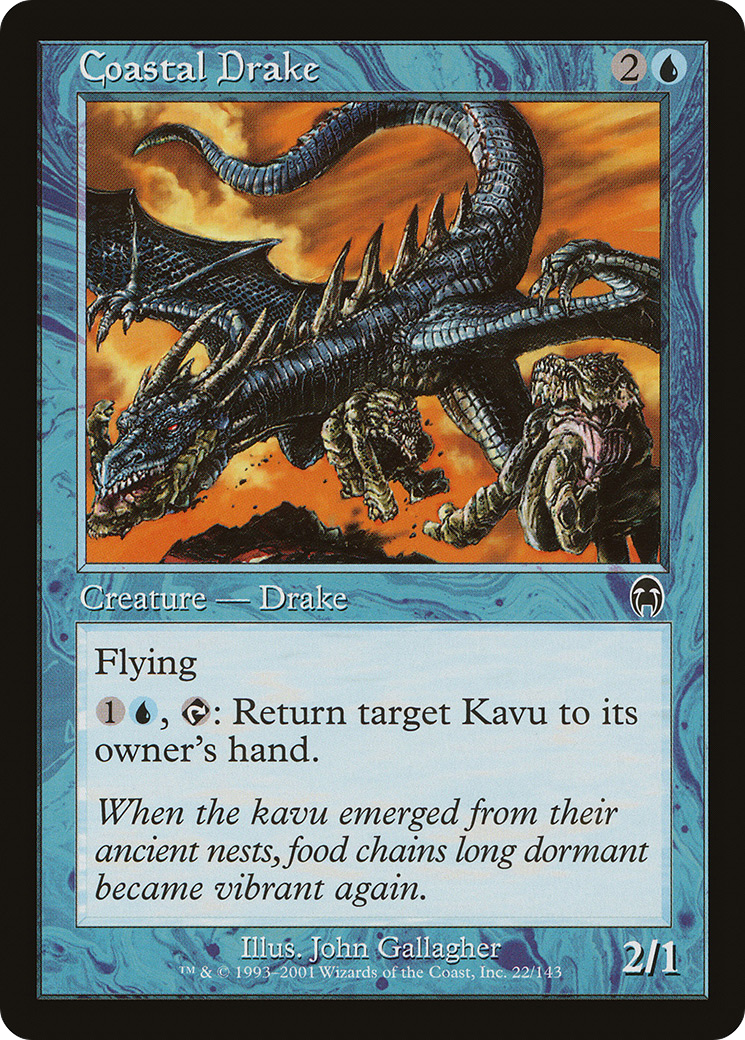 Coastal Drake (APC-022)  Foil - Apocalypse