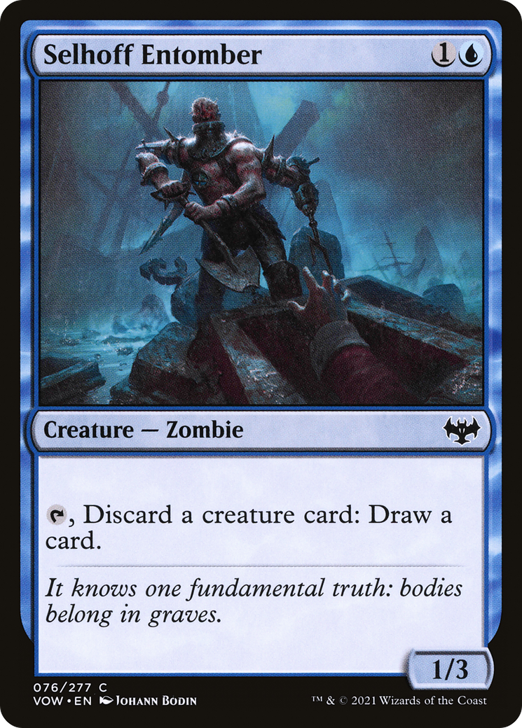 Selhoff Entomber (VOW-076)  Foil - Innistrad: Crimson Vow
