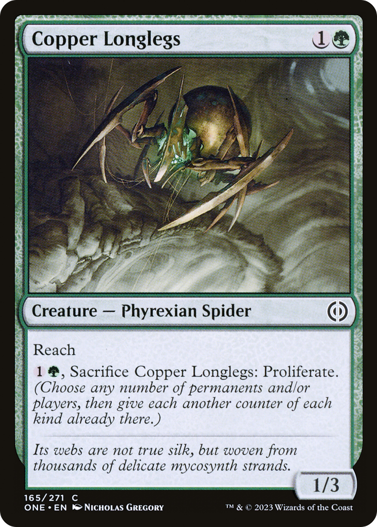 Copper Longlegs (ONE-165)  Foil - Phyrexia: All Will Be One