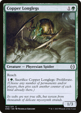 Copper Longlegs (ONE-165)  - Phyrexia: All Will Be One
