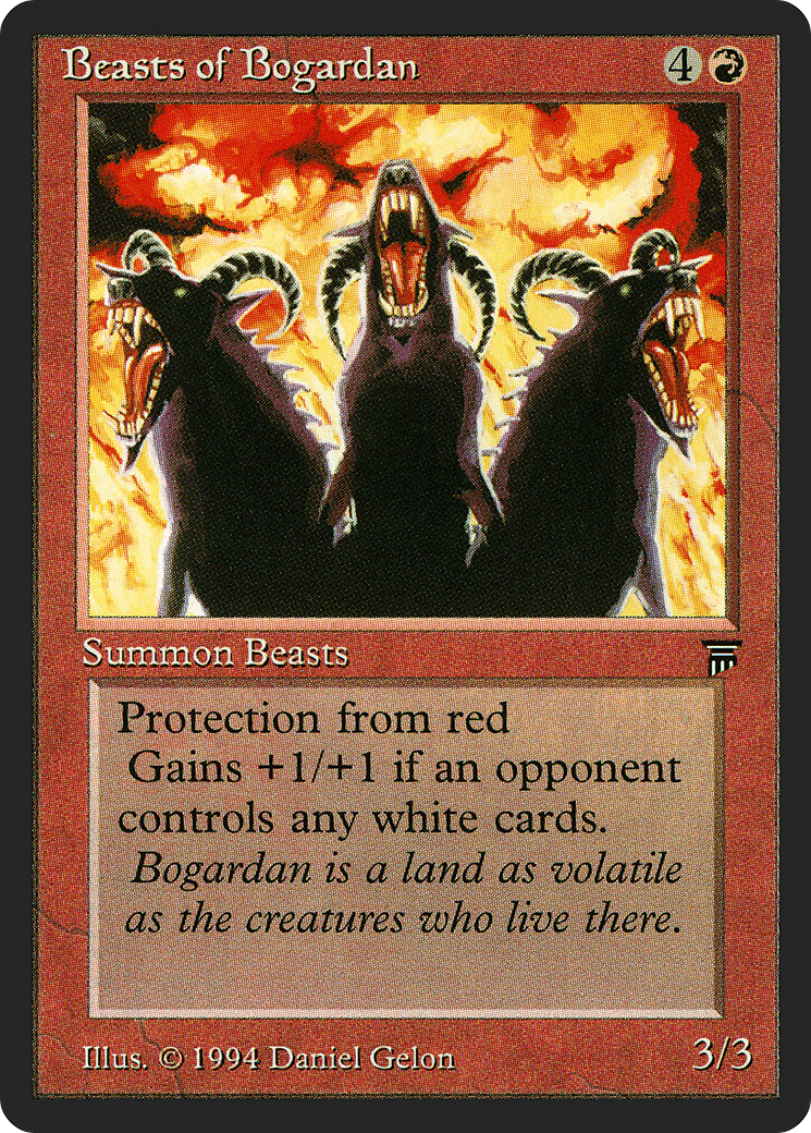 Beasts of Bogardan (LEG-)  - Legends