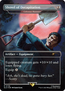 Shovel of Decapitation - Colossus Hammer (SLD-736)  - Secret Lair Drop / Shovel of Decapitation (Borderless)