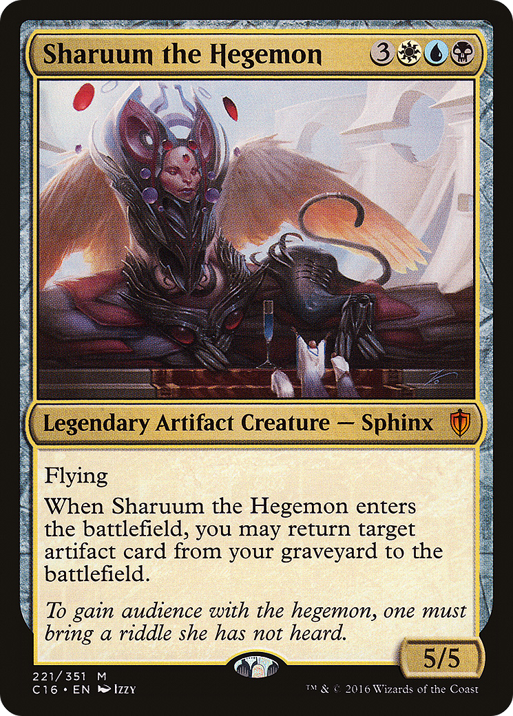 Sharuum the Hegemon (C16-221)  - Commander 2016