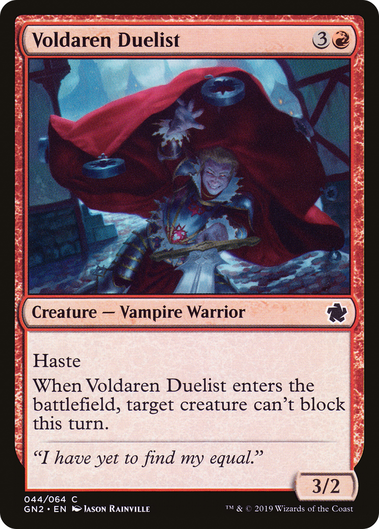 Voldaren Duelist (GN2-044)  - Game Night 2019