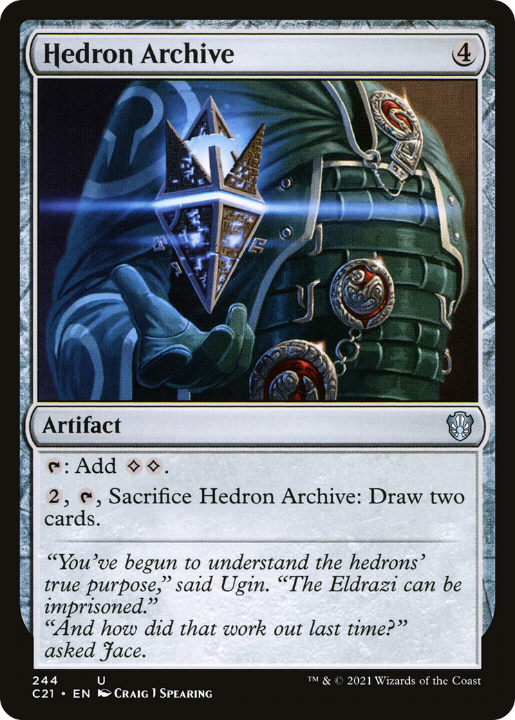 Hedron Archive (C21-244)  - Commander 2021