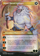 Ajani, Nacatl Pariah (Borderless) (Textured Foil) (MH3-468)  Foil - Modern Horizons 3