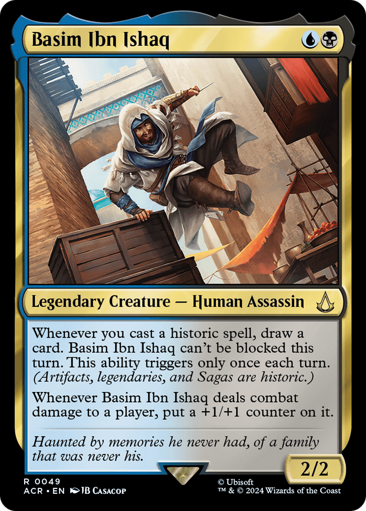 Basim Ibn Ishaq (ACR-049)  Foil - Assassin's Creed
