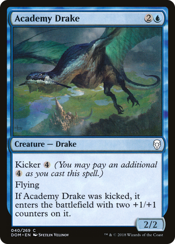 Academy Drake (DOM-040)  - Dominaria