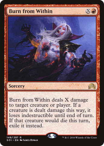 Burn from Within (SOI-148)  - Shadows over Innistrad