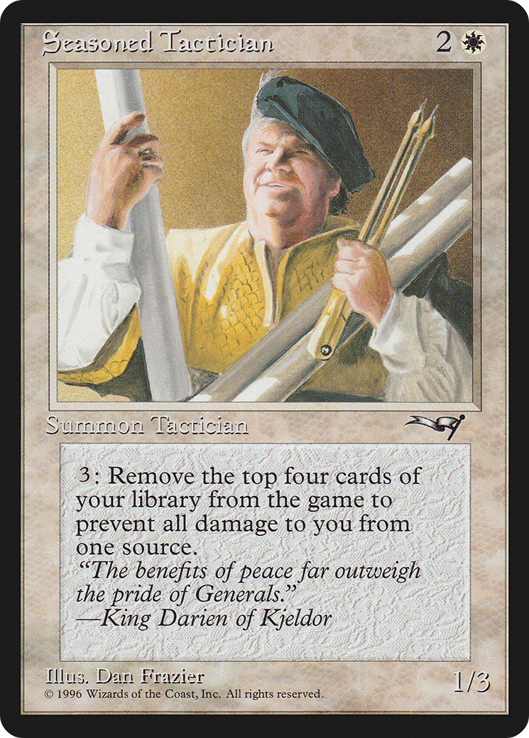 Seasoned Tactician (ALL-)  - Alliances