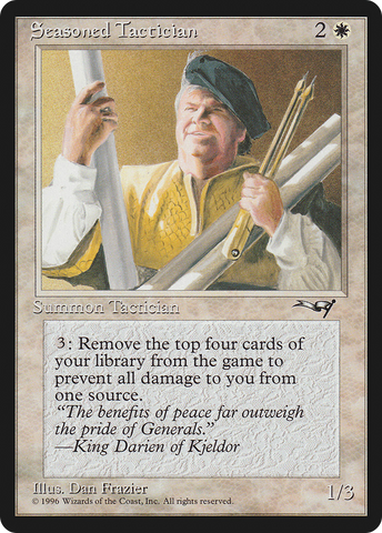 Seasoned Tactician (ALL-)  - Alliances
