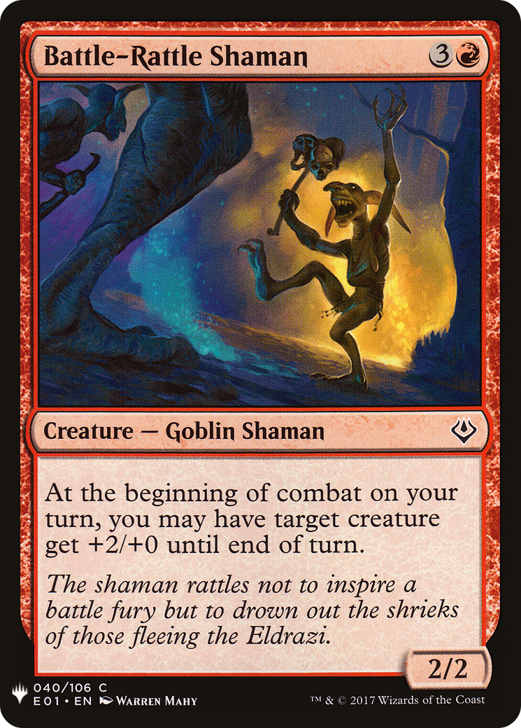 Battle-Rattle Shaman (LIST-E01-40)  - The List