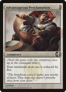 Advantageous Proclamation (CNS-001)  - Conspiracy