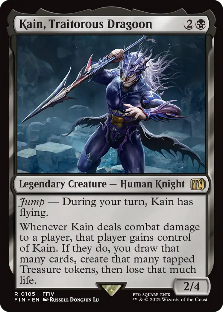 Kain, Traitorous Dragoon (FIN-105)  Foil - FINAL FANTASY