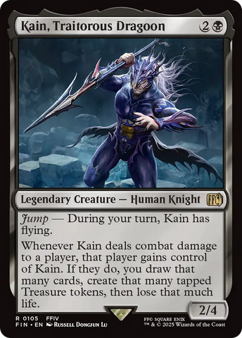 Kain, Traitorous Dragoon (FIN-105)  Foil - FINAL FANTASY