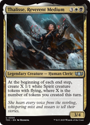 Thalisse, Reverent Medium (TDC-306) - Commander: Tarkir: Dragonstorm