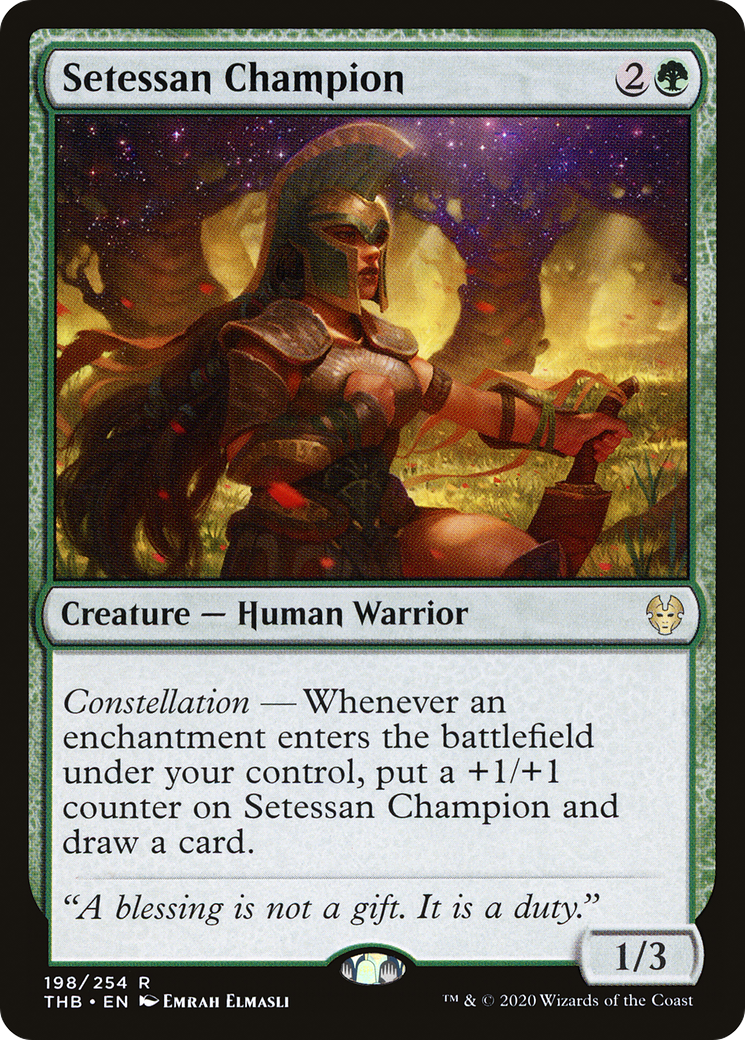 Setessan Champion (THB-198)  - Theros Beyond Death