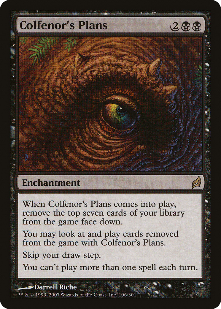 Colfenor's Plans (LRW-106)  Foil - Lorwyn