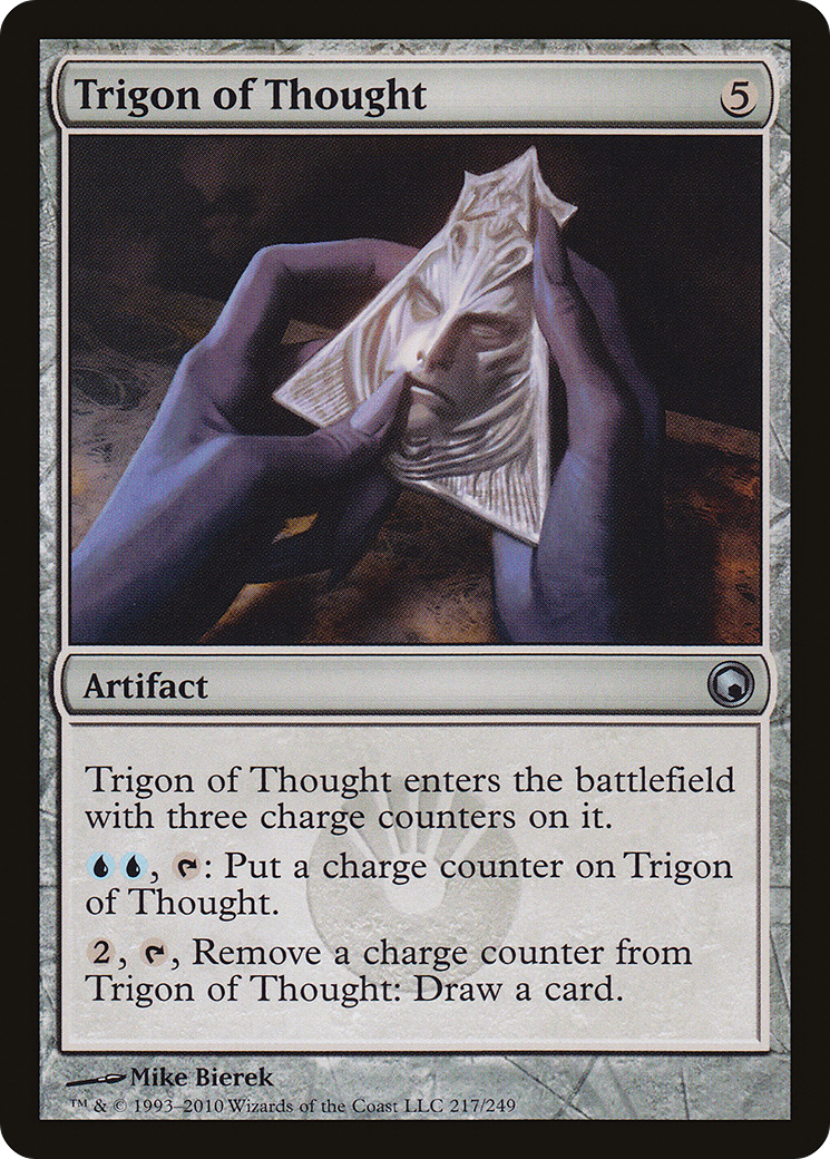 Trigon of Thought (SOM-217)  Foil - Scars of Mirrodin