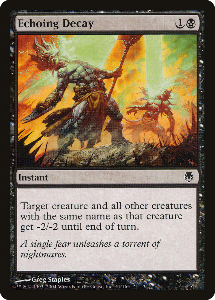 Echoing Decay (DST-041)  - Darksteel