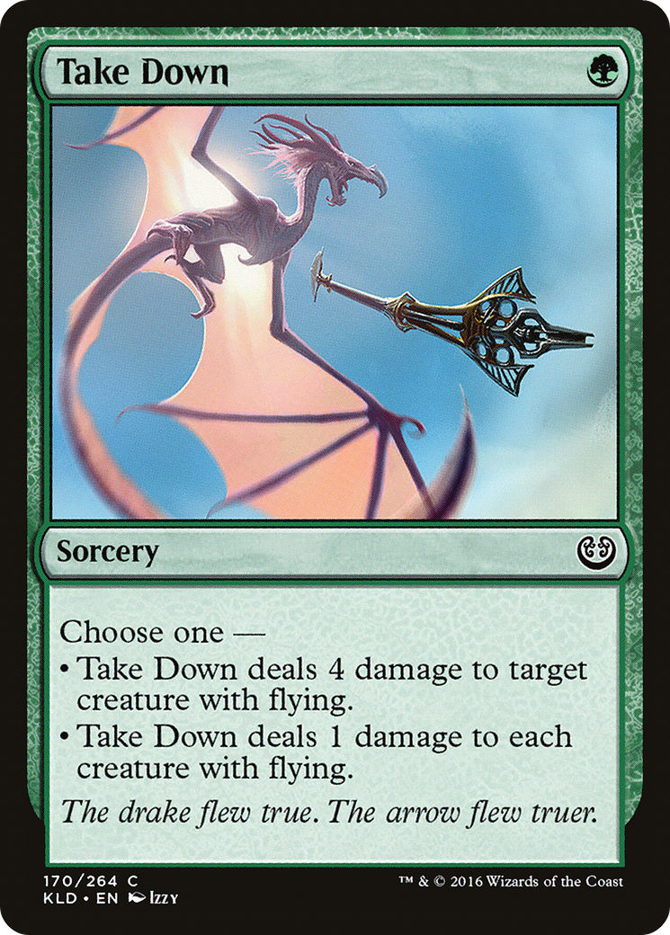 Take Down (KLD-170)  - Kaladesh