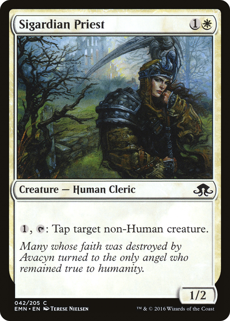 Sigardian Priest (EMN-042)  - Eldritch Moon
