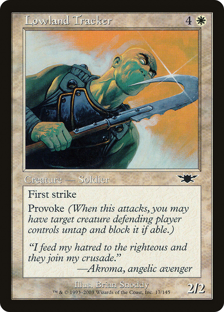 Lowland Tracker (LGN-017)  - Legions