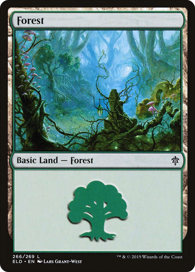 Forest (266) (ELD-266)  Foil - Throne of Eldraine