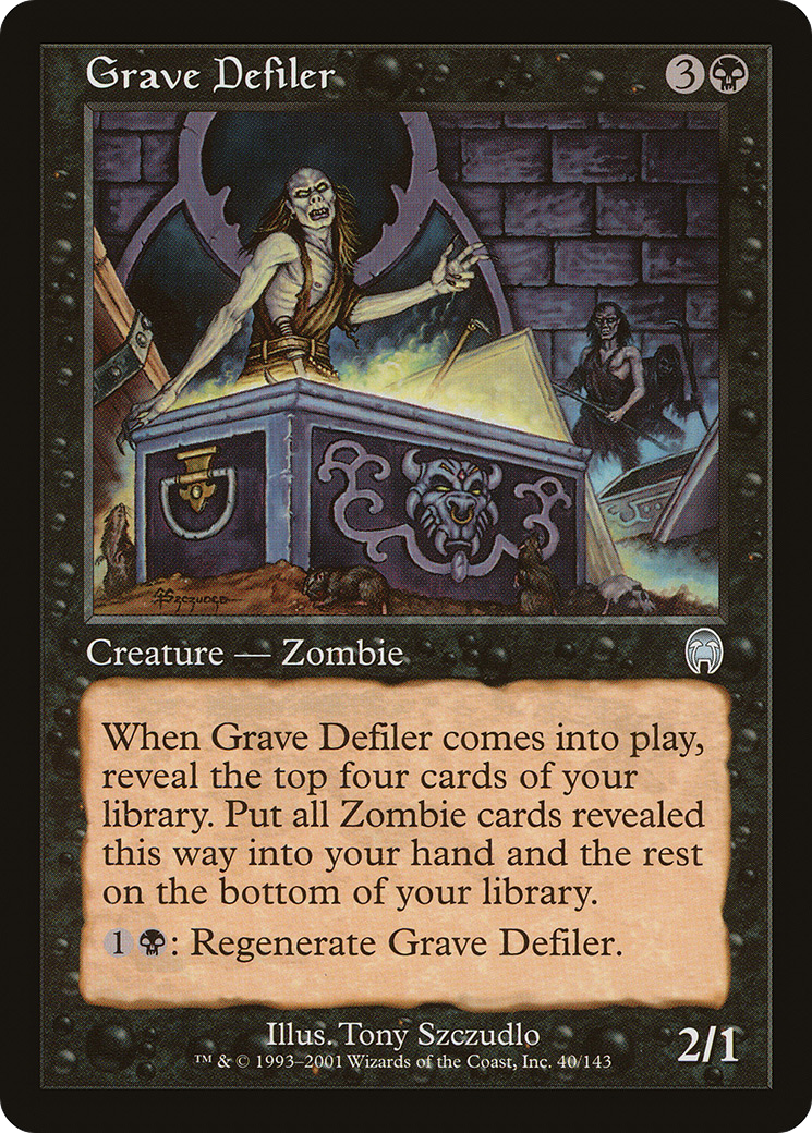 Grave Defiler (APC-040)  Foil - Apocalypse