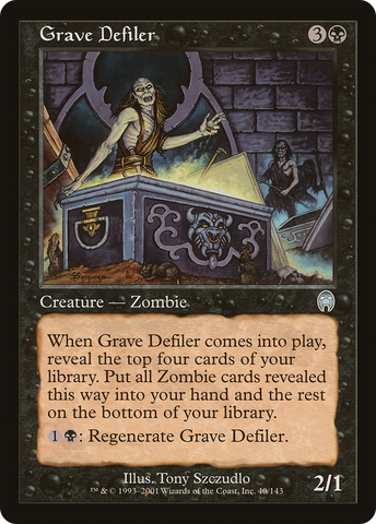 Grave Defiler (APC-040)  Foil - Apocalypse