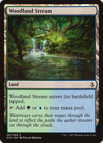 Woodland Stream (AKH-287)  - Amonkhet
