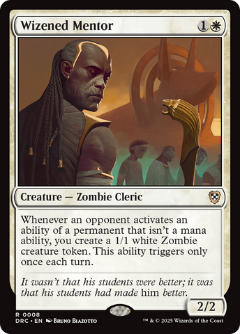Wizened Mentor (DRC-008)  - Commander: Aetherdrift