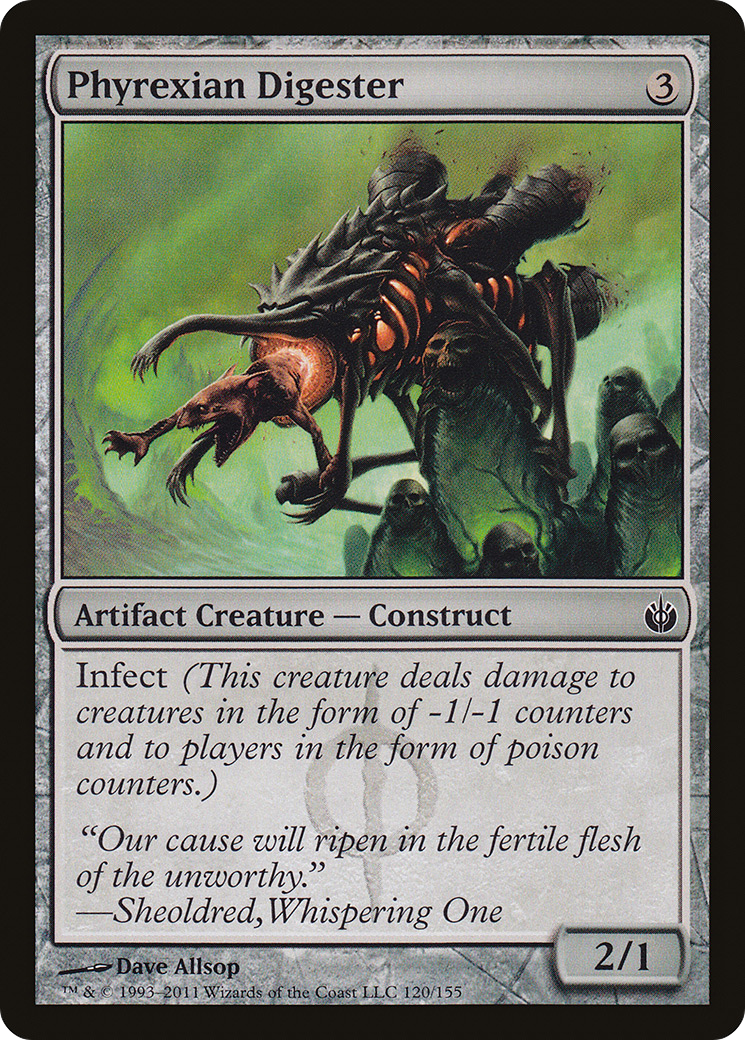 Phyrexian Digester (MBS-120)  - Mirrodin Besieged